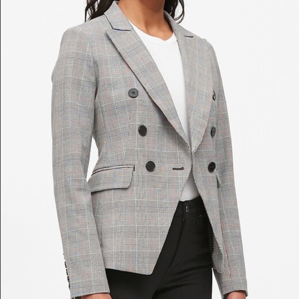 NWT Plaid Banana Republic Blazer